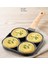 4 Delikli Omletli Tava Yapışmaz Çok Fonksiyonlu Mini Kahvaltı Tava (4 Delik) 4