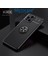 Oppo Find X3 Pro Focus Serisi Yüzük Standlı Silikon Kılıf - Siyah 3