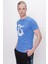 Tshirt Bisiklet Yaka Önü Nakışlı 3