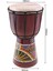 Djembe Davul Darbuka Renkli Afrika El Yapımı 30CM Çocuk Bongo Kongo 4