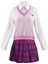 Akamatsu Kaede Cosplay Kostüm - Pembe (Yurt Dışından) 1