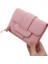 Şık Çizgili Zip Bozuk Para Cüzdanı (Yurt Dışından) 1