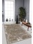 Silik Labirent Desenli Kahve Halı (Makinada Yıkanabilir Kaymaz Dot Taban) - CP1332 1