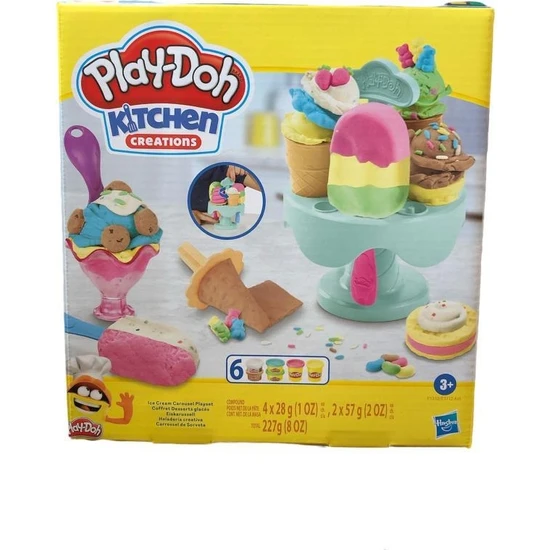 Play-Doh Play Doh Mutfak Atölyesi Dondurma E5112 E5332 Lisanslı Ürün