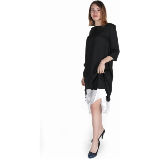 Barbora Yazlık Günlük Tasarım Kadın Elbise IC263