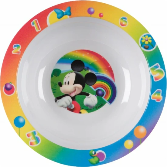 Trudeau Kbobaby Disney Mickey Renkler Çocuk Yemek Kasesi