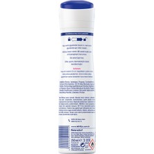 NIVEA Kadın Sprey Deodorant Black& White Invisible Clear 150ml,  Ter ve Ter Kokusuna Karşı 48 Saat Anti-perspirant Deodorant Koruması