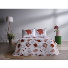 Doqu Home Melodi Karanfil Çift Kişilik Pike Seti