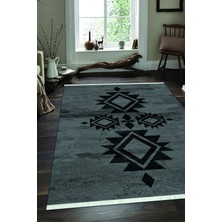 Napoli Home Dijital Baskılı Kaymaz Taban Yıkanabilir Modern Salon Halısı Mutfak Halısı ve Yolluk NH-SD-370