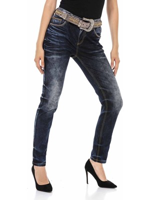 Cipo & Baxx WD465 Bayan Kot Pantolon