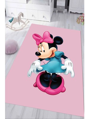 Napoli Home Dijital Baskılı Kaymaz Tabanlı Yıkanabilir Çocuk Odası Halısı NHÇ-HT-1181