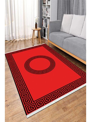 Napoli Home Dijital Baskılı Yıkanabilir Kaymaz Taban Salon Halısı Mutfak Halısı ve Koridor Halısı NH-HS-419