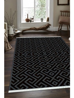 Napoli Home Dijital Baskılı Kaymaz Taban Yıkanabilir Modern Salon Halısı Mutfak Halısı ve Yolluk NH-SD-855