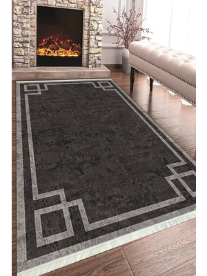 Napoli Home Baskılı Modern Desenli Kaymaz Tabanlı Yıkanabilir Şık Salon Halısı Mutfak Halısı ve Yolluk NH-HT-364