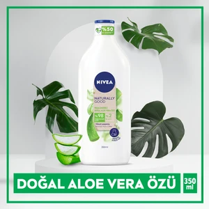 Naturally Good Vücut Losyonu Aloe Vera 350ml,Normal/Kuru Cilt,48 Saat Nemlendirme