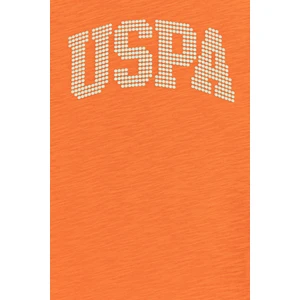 U.S. Polo Assn. Kız Çocuk Turuncu T-Shirt 50252294-VR051