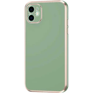 Apple iPhone 11 Parlak Kenarlı Bark Silikon Kılıf