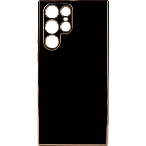 Samsung Galaxy S22 Ultra Parlak Kenarlı Bark Silikon Kılıf