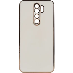 Xiaomi Redmi Note 8 Pro Parlak Kenarlı Bark Silikon Kılıf Kırılmaz Ekran Koruyucu