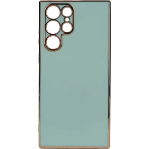 Samsung Galaxy S22 Ultra Parlak Kenarlı Bark Silikon Kılıf