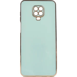 Xiaomi Redmi Note 9 Pro Parlak Kenarlı Bark Silikon Kılıf Kırılmaz Ekran Koruyucu