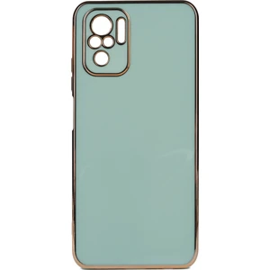 Xiaomi Redmi Note 10 Parlak Kenarlı Bark Silikon Kılıf Kırılmaz Ekran Koruyucu