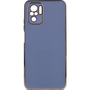 Xiaomi Redmi Note 10 Parlak Kenarlı Bark Silikon Kılıf Kırılmaz Ekran Koruyucu