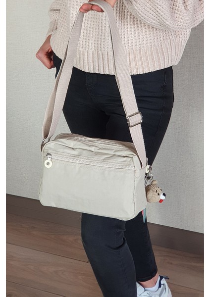 Kadın Çok Cepli Ayarlanabilir Çapraz Askılı Omuz Çantası fırsatları