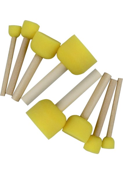 Ponpon Tampon Sünger Fırça Seti 8 Li 1 Paket Artlantis Sünger Tampon 8 Li 1 Paket