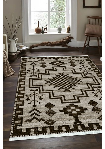 Dijital Baskılı Kaymaz Taban Yıkanabilir Modern Salon Halısı Mutfak Halısı ve Yolluk NH-SD-808