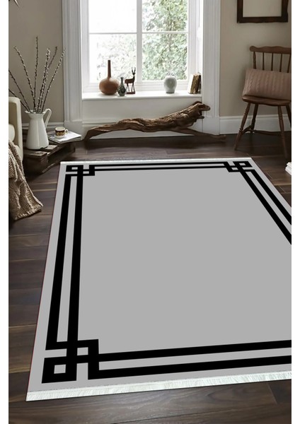 Dijital Baskılı Kaymaz Taban Yıkanabilir Modern Salon Halısı Mutfak Halısı ve Yolluk NH-SD016