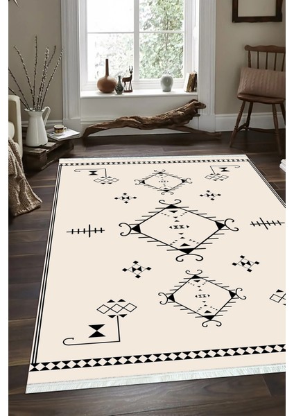 Dijital Baskılı Kaymaz Taban Yıkanabilir Modern Salon Halısı Mutfak Halısı ve Yolluk NH-SD-720
