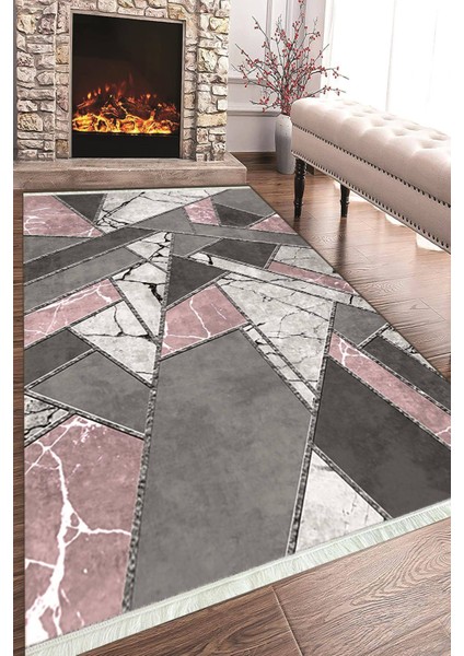 Dijital Baskılı Kaymaz Taban Yıkanabilir Salon Halısı Mutfak Halısı ve Koridor Halısı NH-HT-166