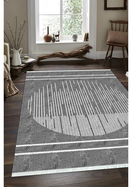 Dijital Baskılı Kaymaz Taban Yıkanabilir Modern Salon Halısı Mutfak Halısı ve Yolluk NH-SD-919