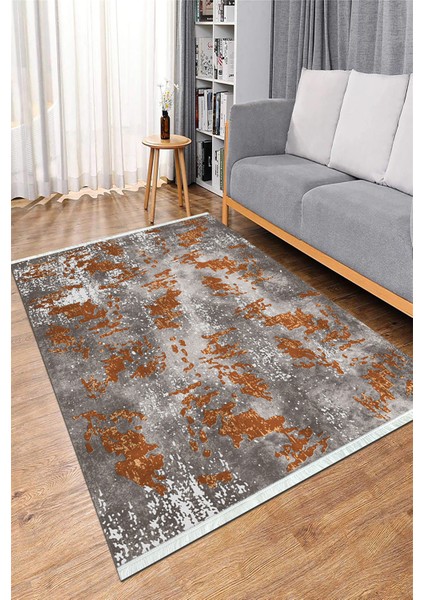 Dijital Baskılı Yıkanabilir Kaymaz Taban Salon Halısı Mutfak Halısı ve Koridor Halısı NH-HS-551