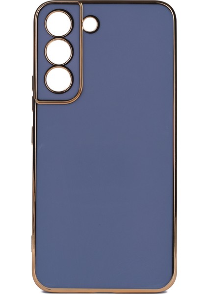 Samsung Galaxy S22 Parlak Kenarlı Bark Silikon Kılıf