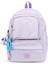 Lila Unisex Sırt Çantası Okul Çantası 14 Inç Laptop Çantası Seyahat Çantası 18 Lt 40X30X15CM 4