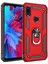 Xiaomi Redmi Note 7 Kılıf Tank Yüzüklü Yüksek Korumalı Silikon - Kırmızı 1