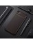 Apple iPhone 7 Kılıf Karbon Dokulu Silikon - Kahverengi 1