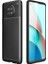 Xiaomi Redmi Note 9t Kılıf Karbon Dokulu Silikon - Siyah 1