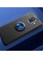 Galaxy J6 Kılıf Yüzüklü Silikon Range - Siyah-Mavi 1