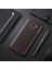 Galaxy J6 Kılıf Karbon Dokulu Silikon - Kahverengi 1