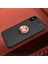 Apple iPhone x Kılıf Yüzüklü Silikon Range - Siyah-Rose Gold 1