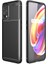 Realme 7 Pro Kılıf Karbon Dokulu Silikon - Siyah 1