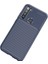 Xiaomi Redmi Note 8t Kılıf Karbon Dokulu Silikon - Lacivert 1