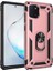 Galaxy A81 (Note 10 Lite) Kılıf Tank Yüzüklü Yüksek Korumalı Silikon - Rose Gold 1