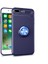 Apple iPhone 8 Plus Kılıf Yüzüklü Silikon Range - Mavi 1