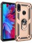 Xiaomi Redmi Note 7 Kılıf Tank Yüzüklü Yüksek Korumalı Silikon - Gold 1