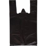 Orjin Siyah Hışır Atlet Poşet Büyük Boy 30 x 60 cm 1 kg Dayanıklı ve Çok Amaçlı Kullanım İçin