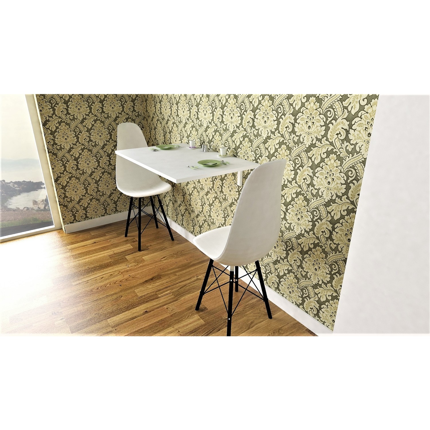 Hepsi Home Katlanır Duvar Masası Beyaz Fiyatı Taksit Seçenekleri